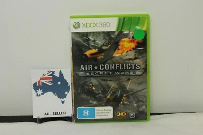 Air Conflicts: Secret Wars (Xbox 360, 2011) FAST-POST au-seller✅ - Image 1 of 3