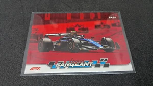 F1 Topps Paddock Pass 2024 Logan Sargeant Red Foil #50 Formula 1 - Zdjęcie 1 z 1