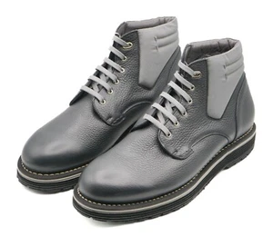 NWT STEFANO RICCI Leather SKI Boots EAGLE Shoes LOGO Eu 45 Uk 11 Us 12 (SR1921) - Imagen 1 de 4