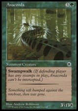 Magic the Gathering MTG Anaconda (158) Portal   NM
