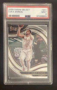 2020-21 Panini Select Luka Doncic Courtside Base PSA 9 - Picture 1 of 2