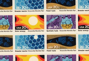 Knoxville World's Fair Mint Sheet of 50 Stamps, Scott #2006-2009, MNH Free Ship! - Picture 1 of 1