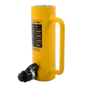 10 ton 6" Stroke Portable Hydraulic Cylinder Single Acting Lifting Cylinder - Picture 1 of 15