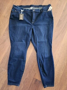 NEW W/ TAGS WOMENS DULUTH TRADING CO Skinny Jeans SIZE 24W FREE SHIPPING - Picture 1 of 5
