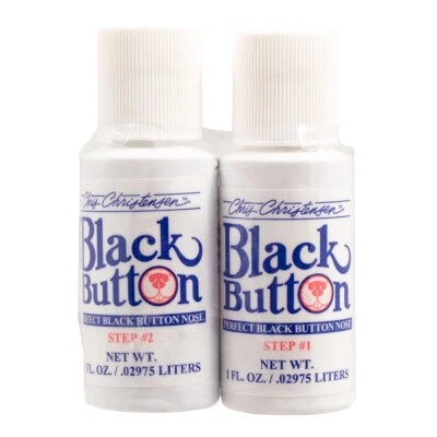 Chris Christensen Black Button 2 X 30ml - Image 1 of 3