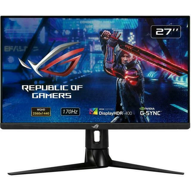 ASUS ROG Strix XG27AQ  27" 170Hz IPS LED WQHD Gaming Monitor - Black - Image 1 of 1