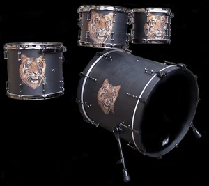 Orginal Custom Shell Set von BCP "Night of Tiger" wie neu! - Bild 1 von 2