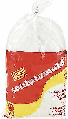 2 Pack - Amaco Sculptamold Modeling Compound 3lb-White - 41821C