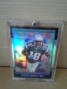 2001 Bowman Chrome Ronney Daniels #239 1193/1999 Refractor Rookie Card - Bild 1 von 10