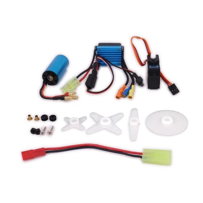 Kit de motor sin escobillas 4800KV ESC 17g Servo A580036 para RC 1/18 Wltoys A959 A969  Foto 1 de 4