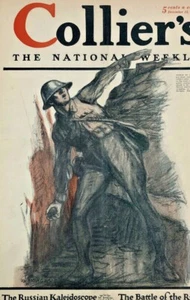 Collier's Magazine WWI  Dec. 1917 Russia Battle Of The Ridges  - Picture 1 of 5