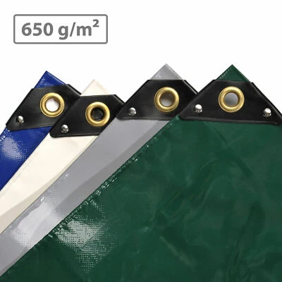 NEMAXX Premium Abdeckplane mit Ösen - extra stark - 650 g/m² PVC LKW Plane - Bild 1 von 4