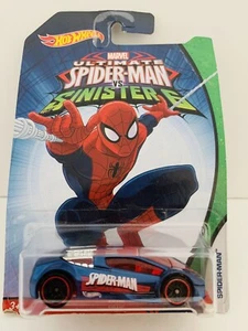 Hot Wheels Marvel Ultimate Spider-Man vs Sinister 6 Zotic Car Figure - Picture 1 of 6