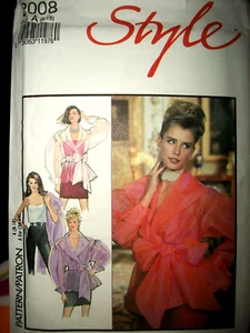 Miss Style 2008 Simplicity Muster lose Bluse Cami ungeschnitten Größe 8-10-12-14-16-18 - Bild 1 von 4