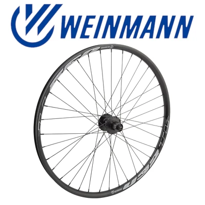 Weinmann U32TL Black 27.5-inch Rear QR Shimano HG Tubeless 6-Bolt Disc Wheel - Image 1 of 4