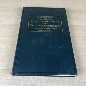 Croscup's Synchronic Chart of United States History ~ George E. Croscup 1911 - Picture 1 of 13