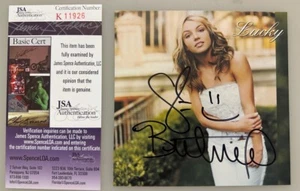 BRITNEY SPEARS Hand Signed CD Insert + JSA COA * BUY GENUINE * - Picture 1 of 3
