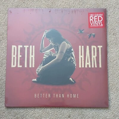 BETH HART - BETTER THAN HOME - LP 180 GRAM RED VINYL RECORD BRAND NEW SEALED - Image 1 of 4