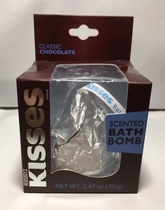 New Hershey's Kisses Chocolate Scented Bath Bomb 2.7 Oz - Ships For Free! - Picture 1 of 4