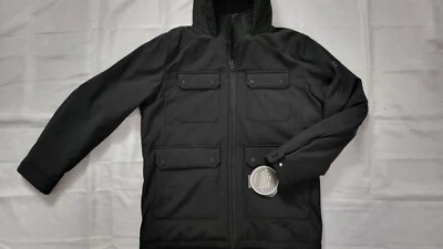 CHAQUETA SOFTSHELL NEGRA CORTAVIENTOS MICHAEL KORS PARA HOMBRE TALLA M NUEVA Foto 1 de 4