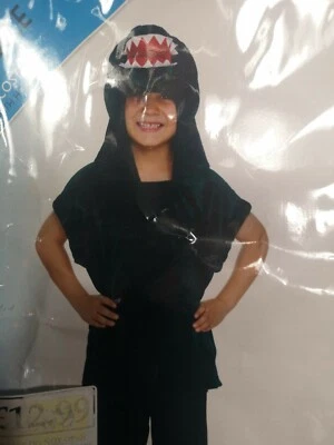 DISFRAZ DE COCODRILO para niños (parte superior con capucha) NUEVO Foto 1 de 2