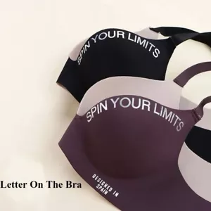 Wireless Ladies Bra Sexy Push Up Soft and Breathable Cotton Padded Brown Bra - Picture 1 of 4