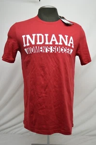NEW Men's Adidas Indiana Hoosiers Woman's Soccer T-Shirt Red Men's MED - Picture 1 of 7