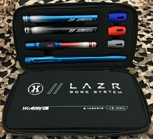NEW HK Army Autococker Threaded LAZR Barrel Kit w/ Colored Inserts - Dust Blue - Picture 1 of 8
