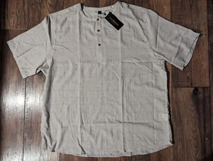 Luc Matton Design modische hellgraue Damen Tunika Gr. XXL neu mit Etikett - Akzentnähte  - Bild 1 von 17