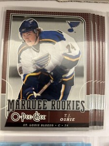 TJ T.J. OSHIE 2008/09 OPC O-Pee-Chee #790 Blues Caps ROOKIE CARD!