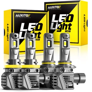 AUXITO 9005 H11 LED Headlight Bulbs Conversion Kit High Low Beam Bright White M5 - Bild 1 von 15