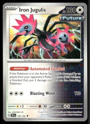 SV05: Temporal Forces #139/162 Iron Jugulis - Image 1 of 2