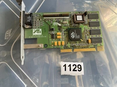 Vintage ATI 3D Rage Pro Turbo 8MB AGP Video Card  109-49800-10, Full Height Card - Image 1 of 3
