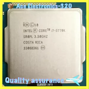 Intel Core i7-3770K 3.5GHz LGA1155 4Core 8M 5 GT/s CPU Processor *NEW* - Picture 1 of 5