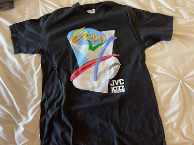 Camiseta del Festival de Jazz JVC Años 91 Adulto Grande Hecha en EE. UU. Para hombres Foto 1 de 4