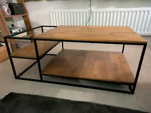 Next Bronx Style Oak Coffee Table - Picture 1 of 6