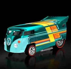 Hot Wheels Collectors RLC sELECTIONs Volkswagen Drag Bus in hand/protective case - Picture 1 of 4