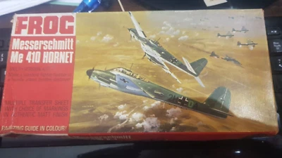 FROG 1/72 MESSERSCHMITT Me 410 HORNET AEREO DA GUERRA KIT  VINTAGE - Immagine 1 di 4