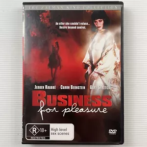 Business for Pleasure DVD 1997 Region 4 Zalman King - Picture 1 of 3