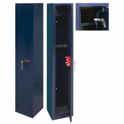 ARMADIO PORTAFUCILI FUCILIERA BRIXO A 3 POSTI BLINDATO CON TESORETTO IN ACCIAIO