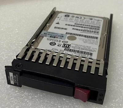 HP 460426-001 250GB 5.4k RPM 3Gbps 488410-002 GJ0250EAGSQ 2.5" SAS Hard Drive - Image 1 of 4
