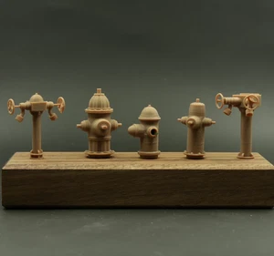 Boca de incendios de resina 1/72/35/64 5 piezas sin pintar - Imagen 1 de 3