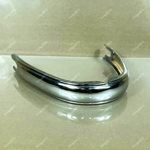 Honda Cub 70 C50 C65 C90 C70 Passport Leg Shield Klemmband Riemen CHROM - Bild 1 von 11
