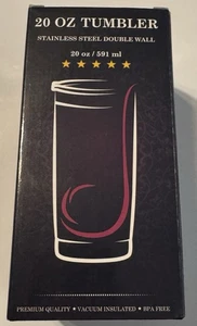 New Eleven, Edelstahl Becher, 20oz, offene Box Zustand - Bild 1 von 7