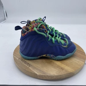Nike Little Posite One Sneakers Boys 10.5C Penny Foamposite kaleidoscope Shoes - Picture 1 of 10