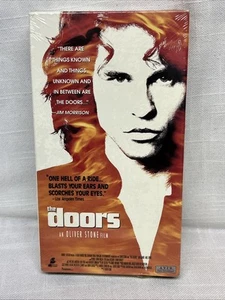 THE DOORS - MOVIE 1991 US NEW/SEALED VHS TAPE HI-FI DOLBY SURROUND WATERMARKS! - Picture 1 of 7