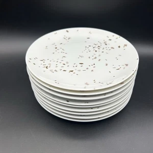 9 Mid Century Raymond Loewy Kontinentales China Konfetti 7,5" Salatteller - Bild 1 von 6