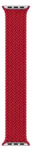 APPLE WATCH BRAIDED SOLO LOOP 41MM - SIZE 3 - RED - Photo 1 sur 3