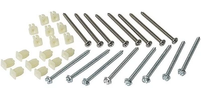 Kit de herrajes de inserción de rejilla para Ford F100 F150 F250 F350 serie F 1976-1977 Foto 1 de 2