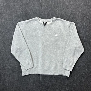 Vintage Nike Y2K Crewneck Sweatshirt Embroidered Spell Out Logo Men’s Size XL - Picture 1 of 6